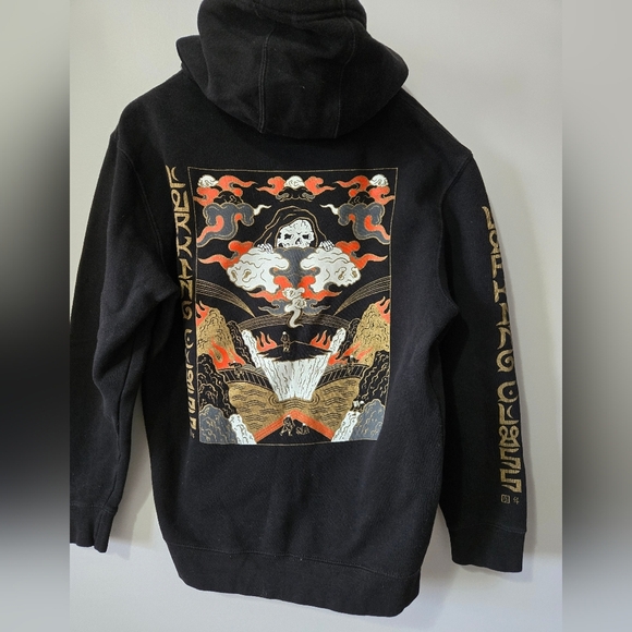 LURKING CLASS Black Grim Reaper Graphic Hoodie. Size Mens Medium - Picture 7 of 12